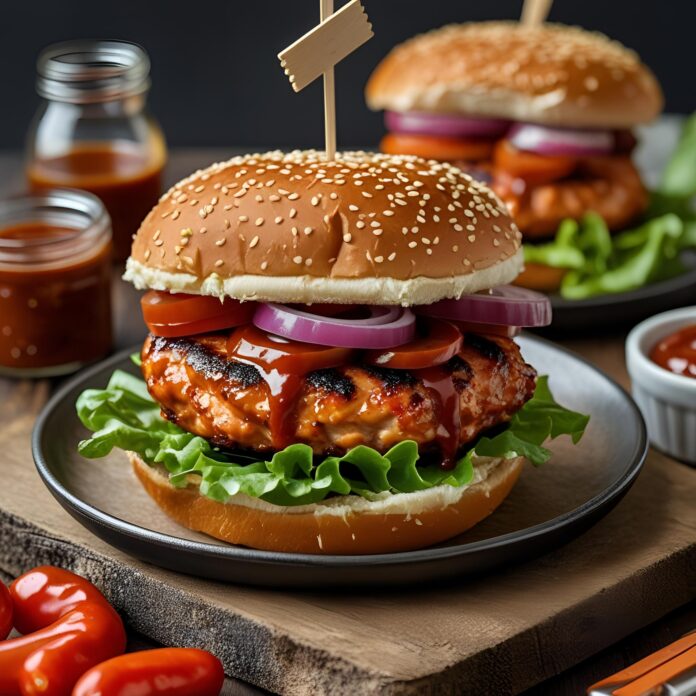BBQ Chicken Burger Recipe