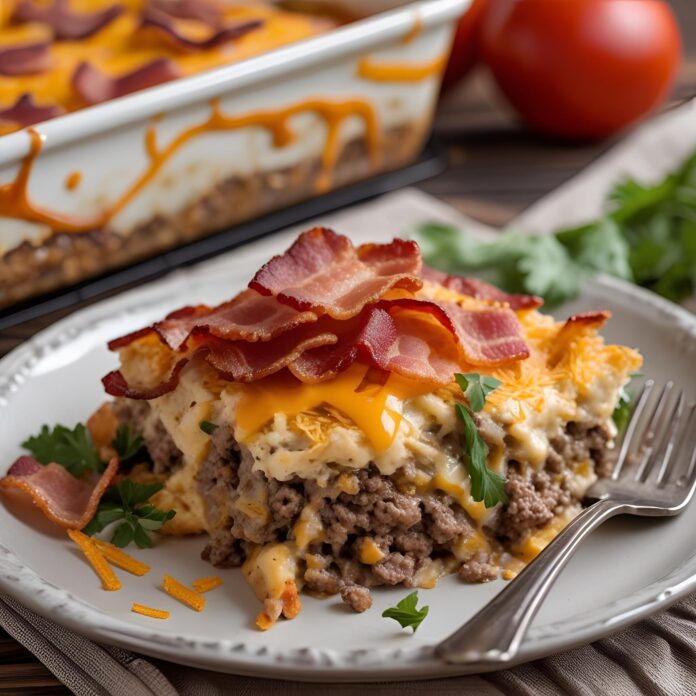 Bacon Cheeseburger Casserole Recipe