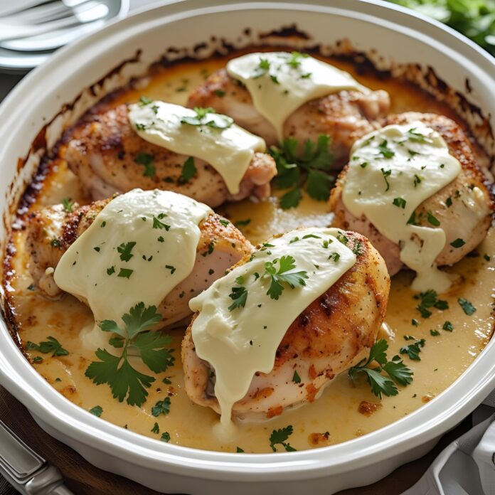 Baked Cream Cheese Chicken Recipe
