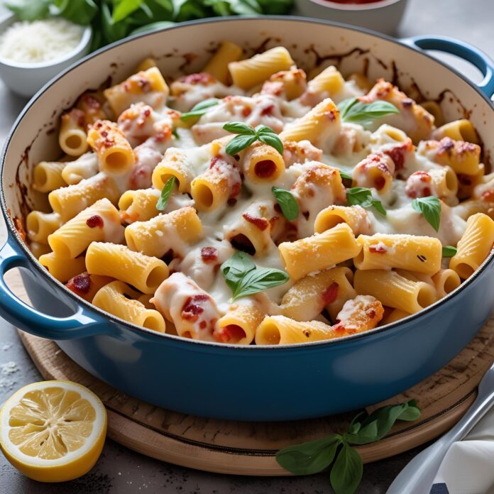 Baked Rigatoni Pasta Recipe
