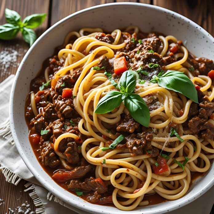 Beefy Pasta Noodles Recipe