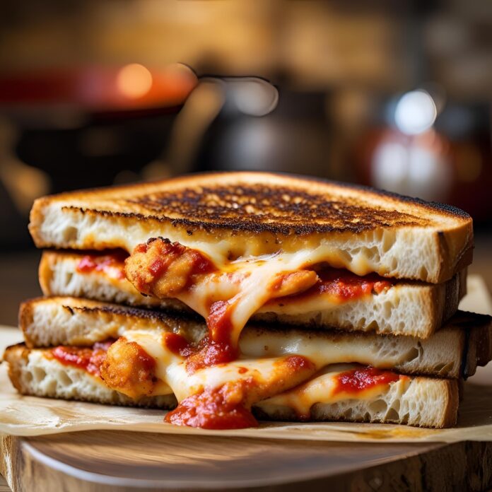 Chicken Parmesan Grilled Cheese Recipe