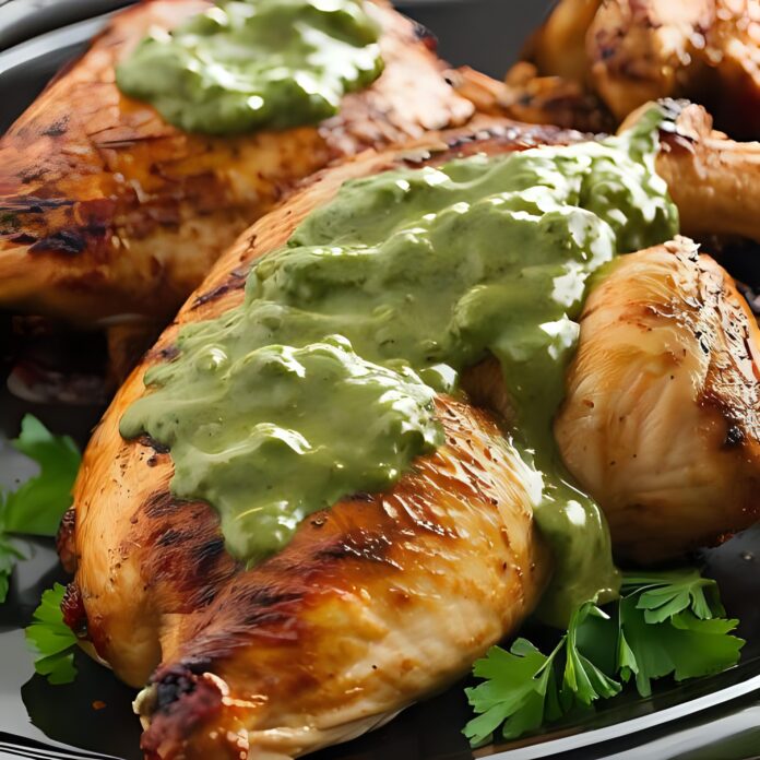 Chicken with Green Sauce Recipe