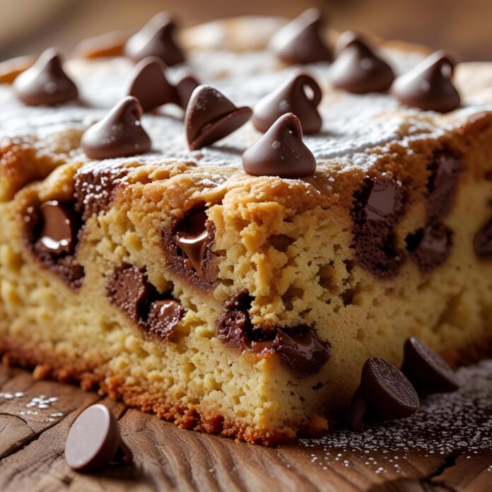 Chocolate Chip Cookie Cake Recipe