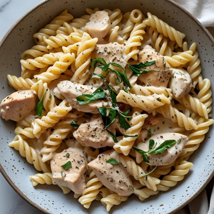 Creamy Italian Chicken Pasta Recipe