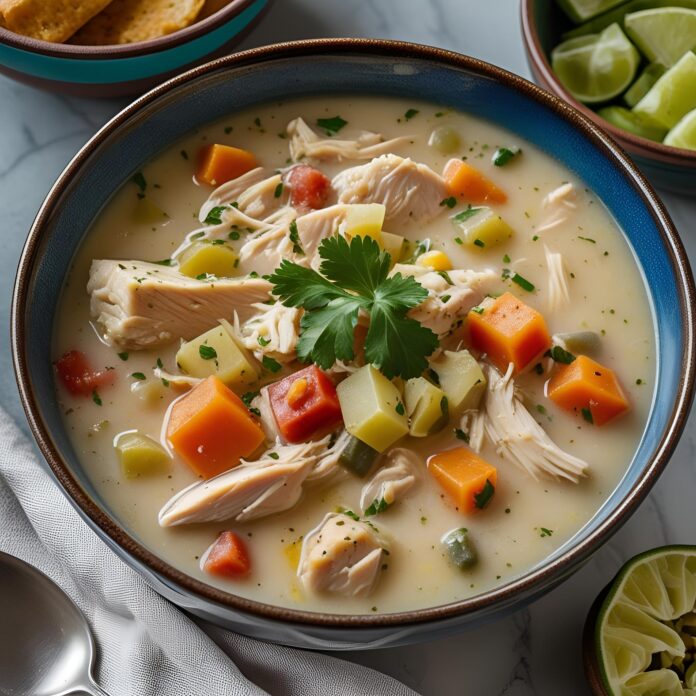 Creamy Southwest Chicken Soup Recipe