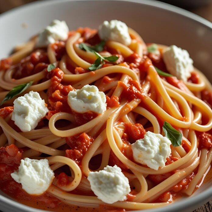 Creamy Tomato Ricotta Pasta Recipe