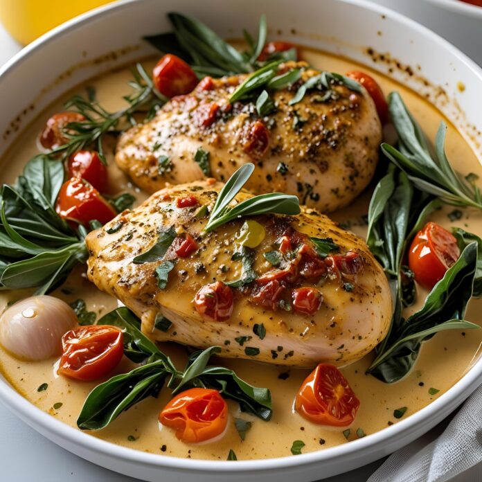 Creamy Tuscan Chicken Recipe
