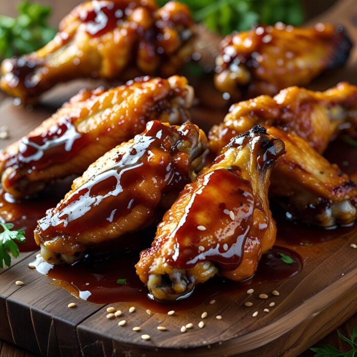 Crispy Baked BBQ Chicken Wings Recipe