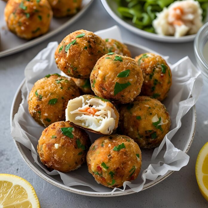 Crispy Crab Balls Recipe