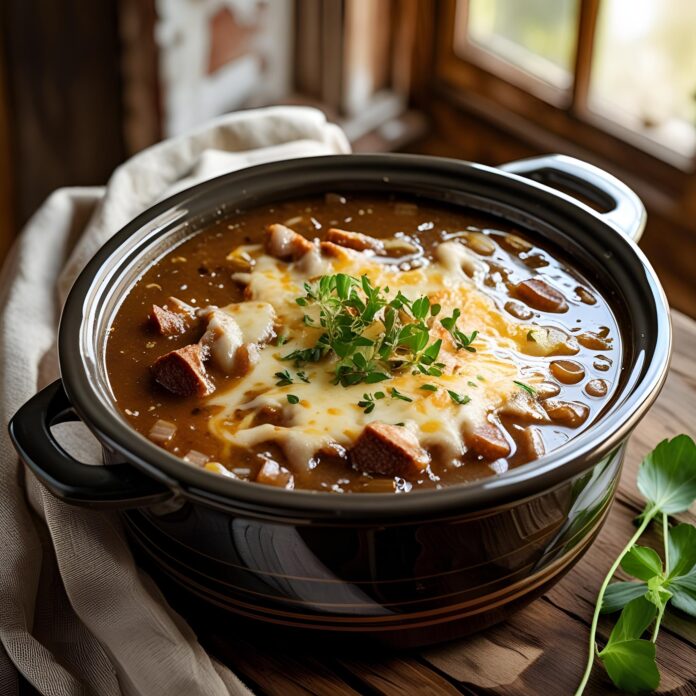 Crockpot French Onion Soup Recipe