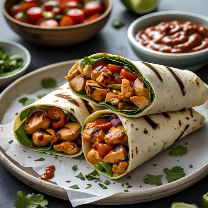 Grilled Chipotle Chicken Wrap Recipe