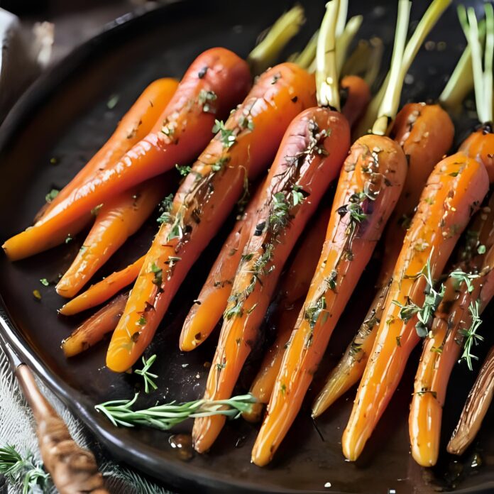Honey Roasted Carrots with Thyme Recipe