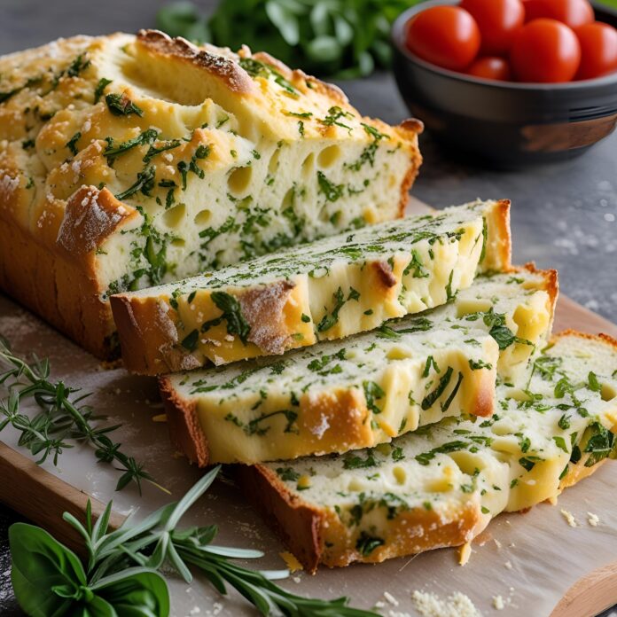 Italian Herb and Cheese Bread Recipe