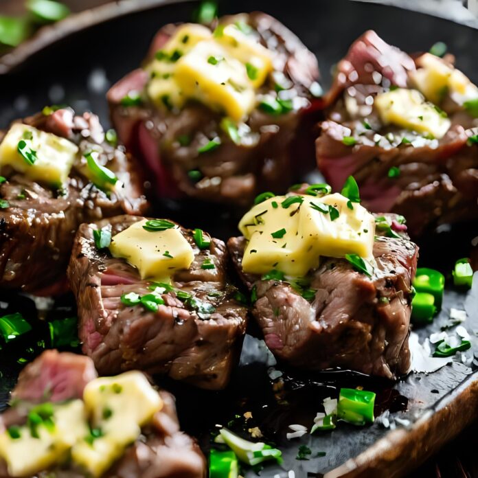Juicy Garlic Butter Steak Bites Recipe
