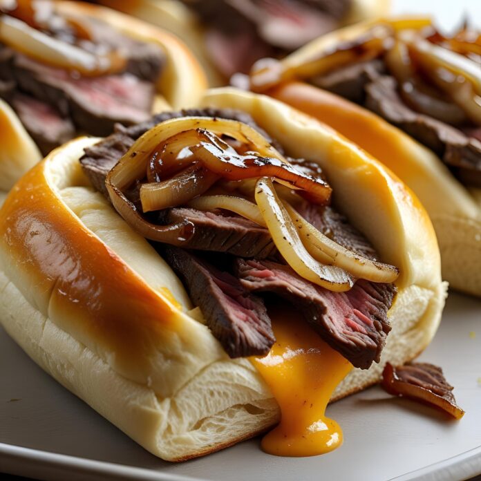 Keto Philly Cheesesteak Rolls Recipe