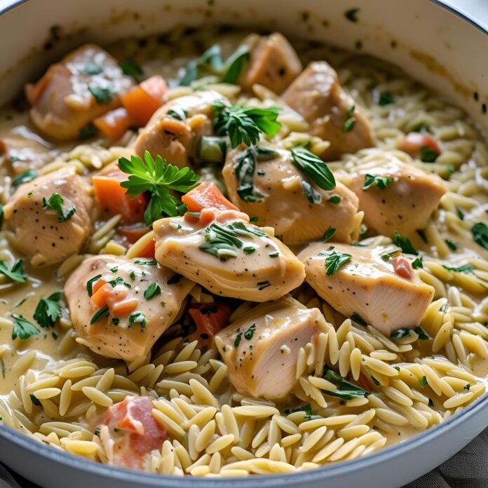 Marry Me Chicken Orzo Recipe