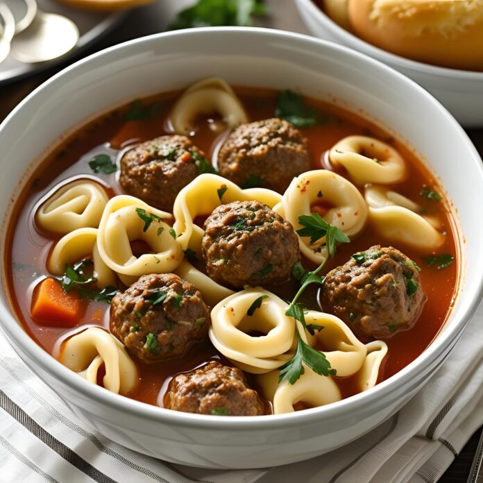 Meatball Tortellini Soup Recipe