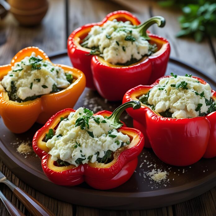 Ricotta Stuffed Peppers Recipe