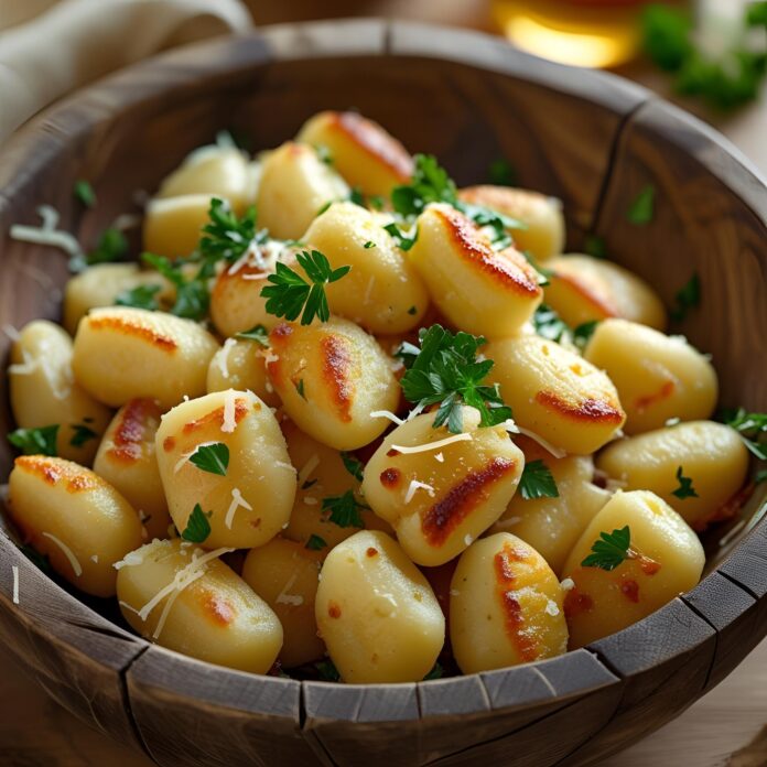 Roasted Garlic and Parmesan Gnocchi Recipe