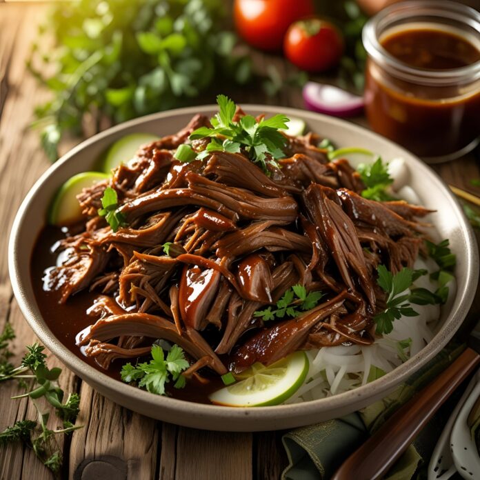 Slow Cooker BBQ Beef Recipe