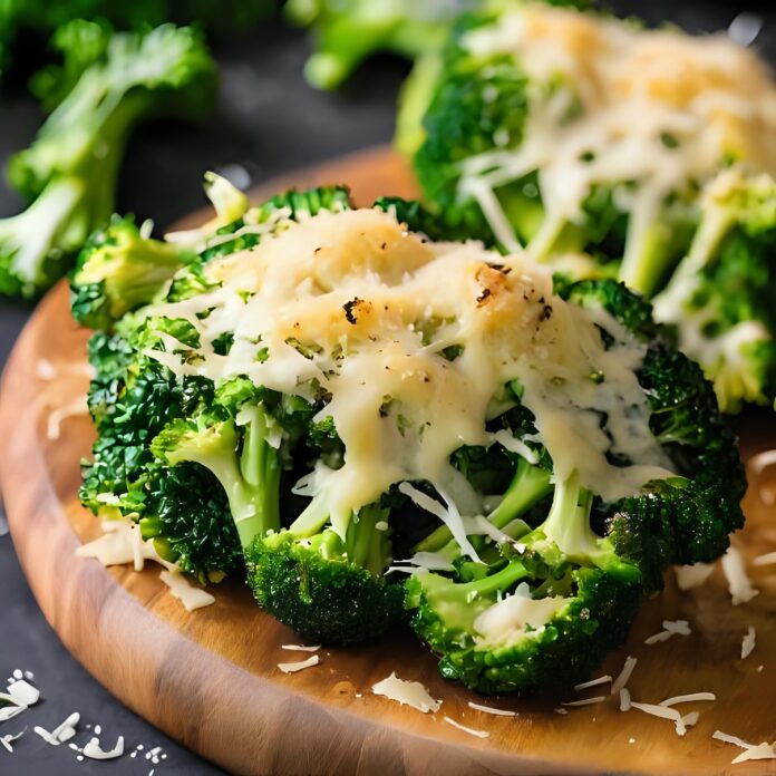 Smashed Broccoli Parmesan Recipe