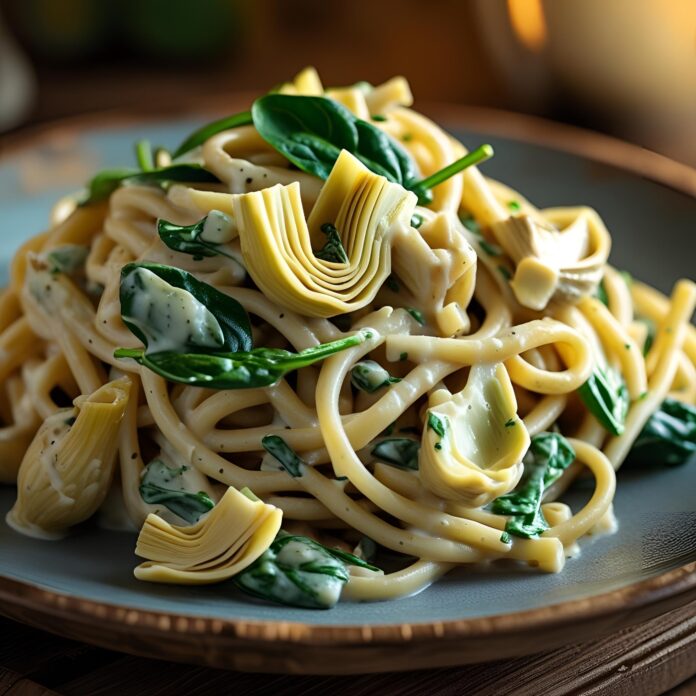 Spinach Artichoke Pasta Recipe