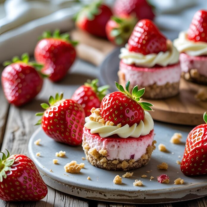 Strawberry Cheesecake Stuffed Crunch Berries Recipe