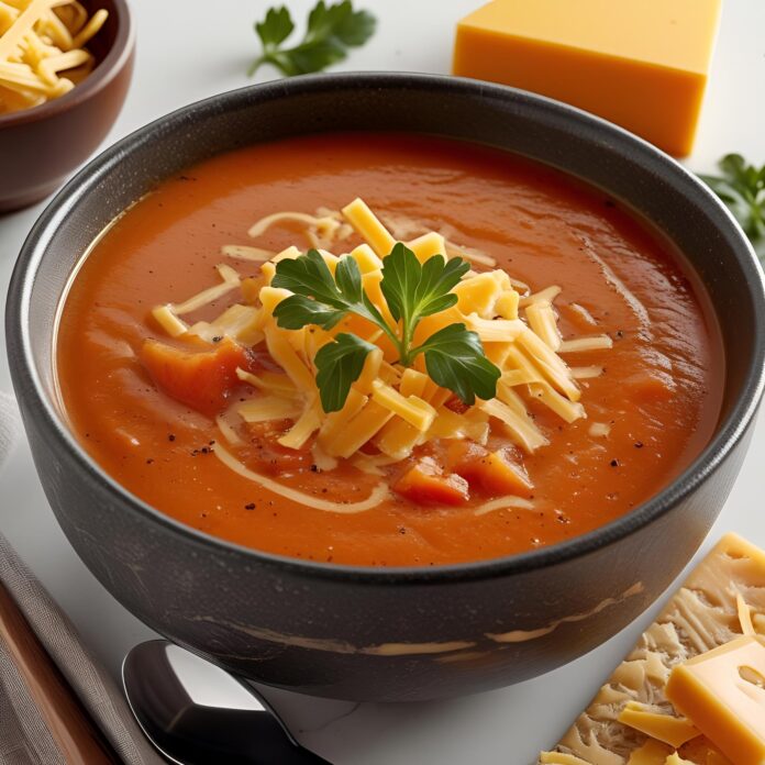 Tomato Soup with Cheddar Recipe