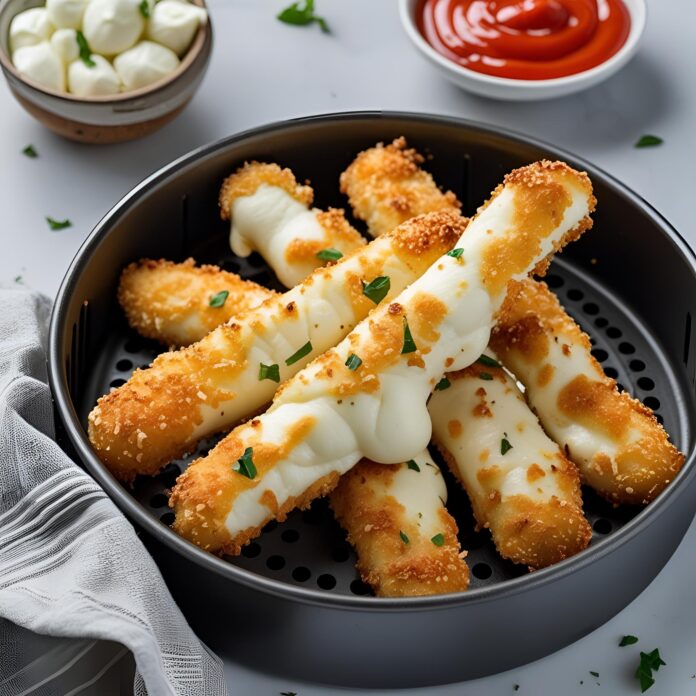 Air Fryer Mozzarella Sticks Recipe