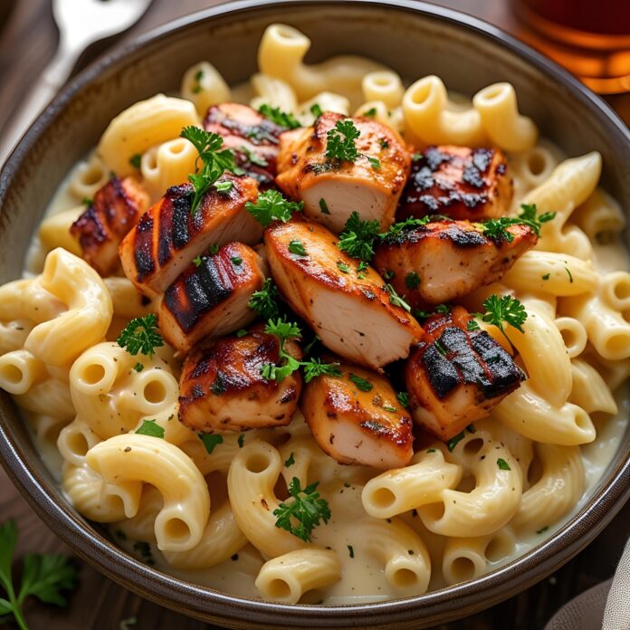 BBQ Chicken Mac and Cheese Recipe