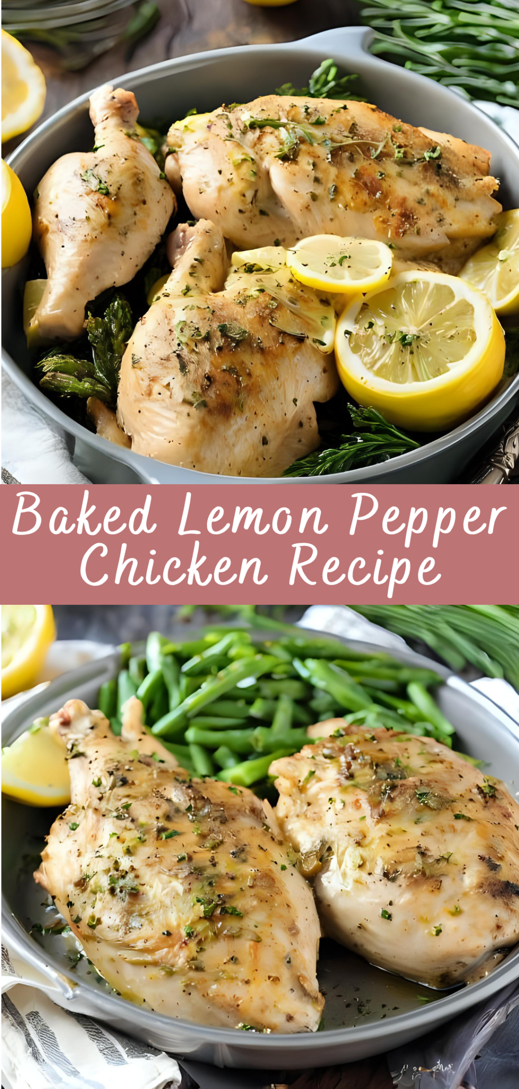 Baked Lemon Pepper Chicken Recipe | Cheff Recipes