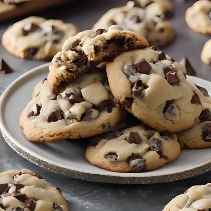 Bakery Chocolate Chip Crush Cookies Recipe