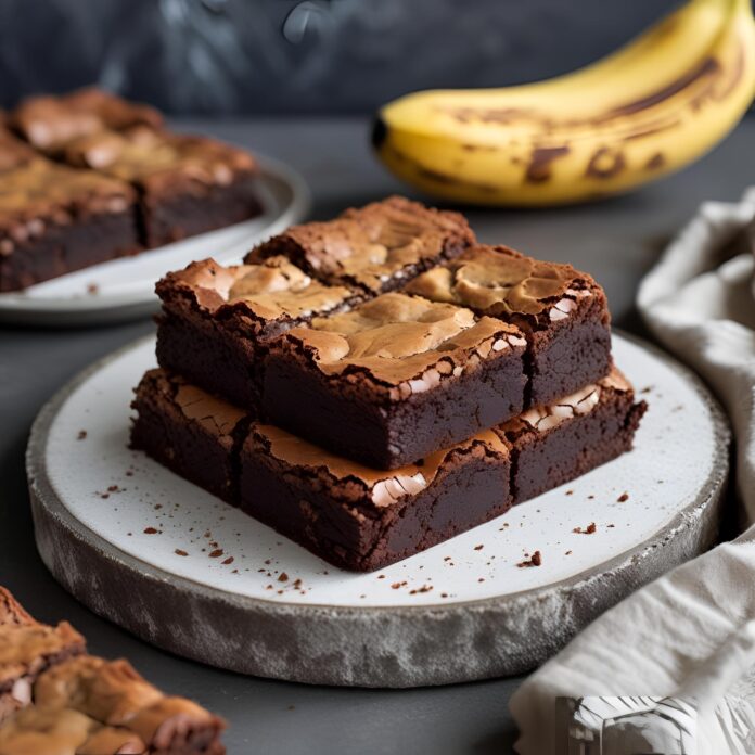 Banana Bread Brownies Recipe