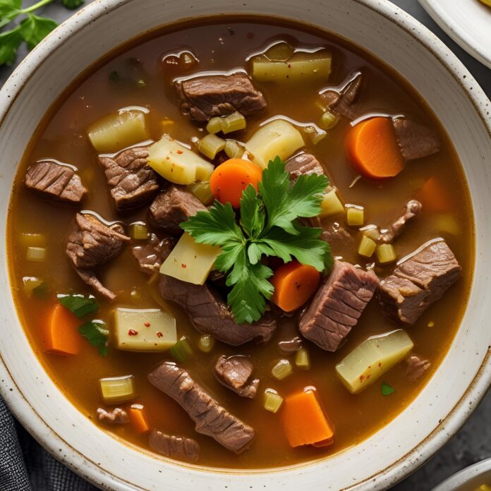 Beef Vegetable Soup Recipe