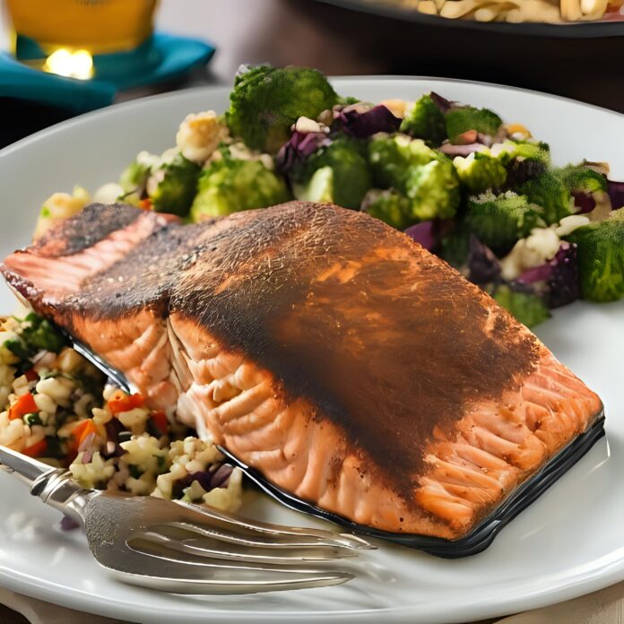 Blackened Salmon Stuffed Recipe