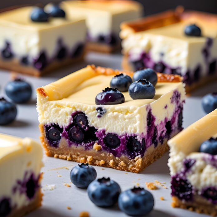 Blueberry Cheesecake Bars Recipe