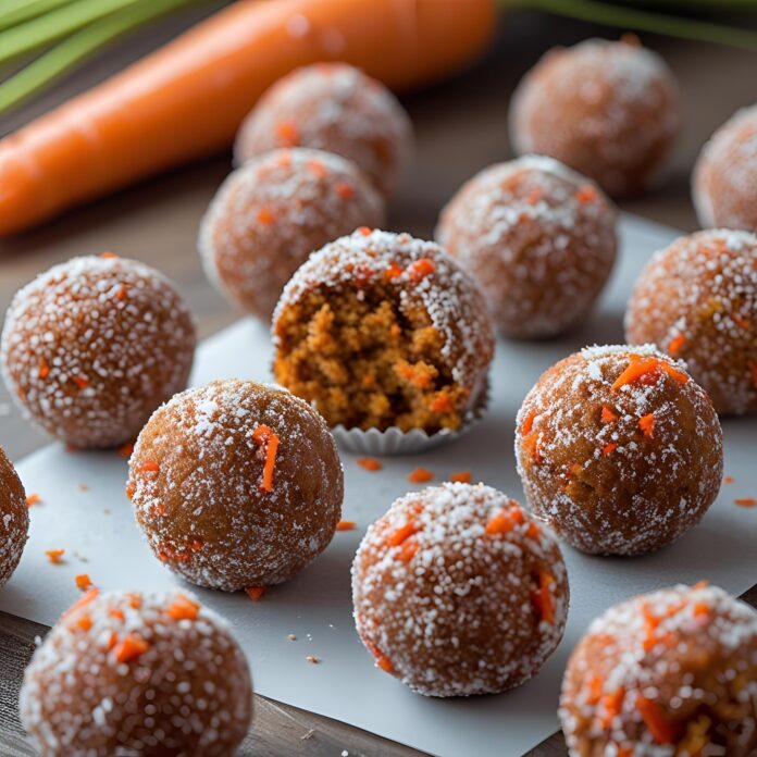 Carrot Cake Balls Recipe