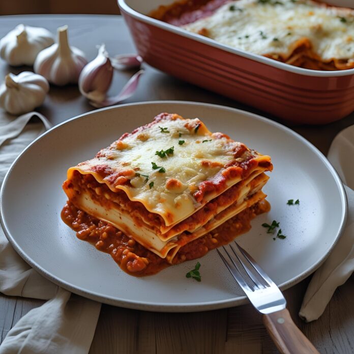 Cheese Garlic Lasagna Recipe