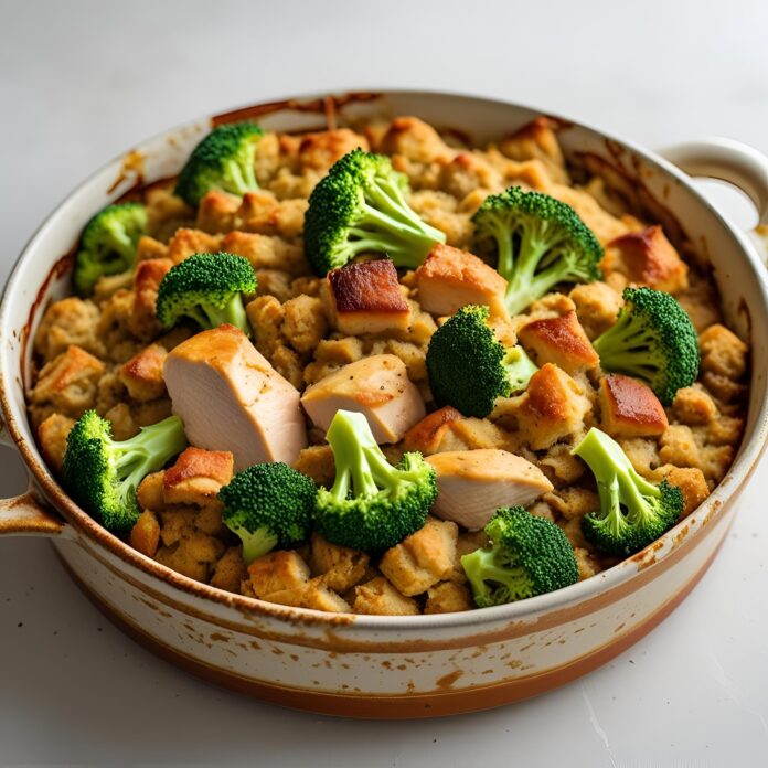 Chicken Broccoli Stuffing Casserole Recipe