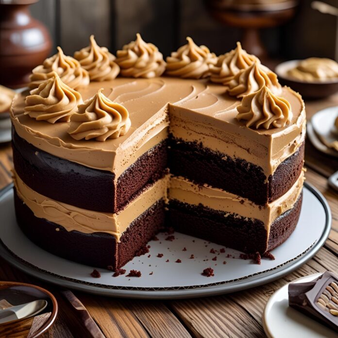 Chocolate Peanut Butter Cake Recipe