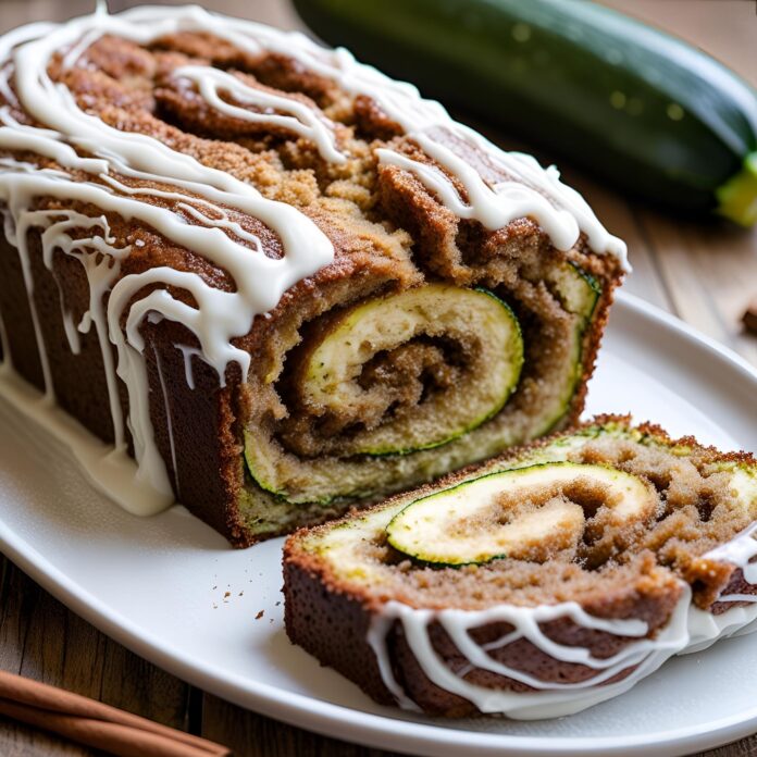 Cinnamon Roll Zucchini Bread Recipe