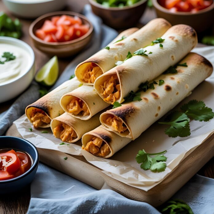 Cream Cheese Chicken Taquitos Recipe