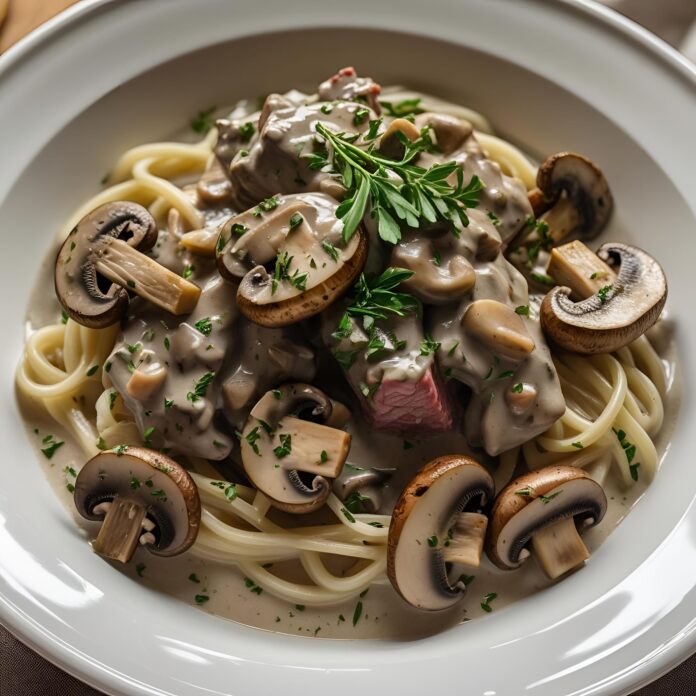 Creamy Beef And Mushroom Stroganoff Recipe