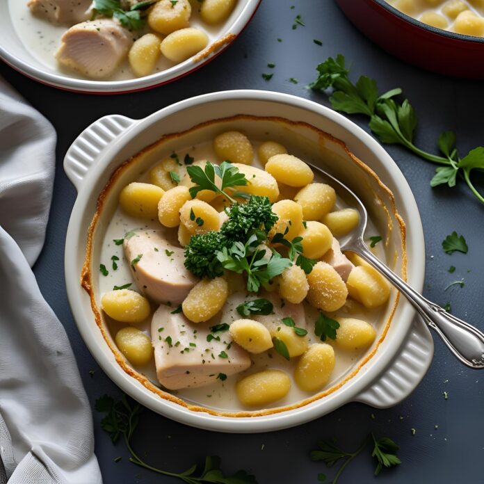 Creamy Chicken and Gnocchi Pot Pie Recipe