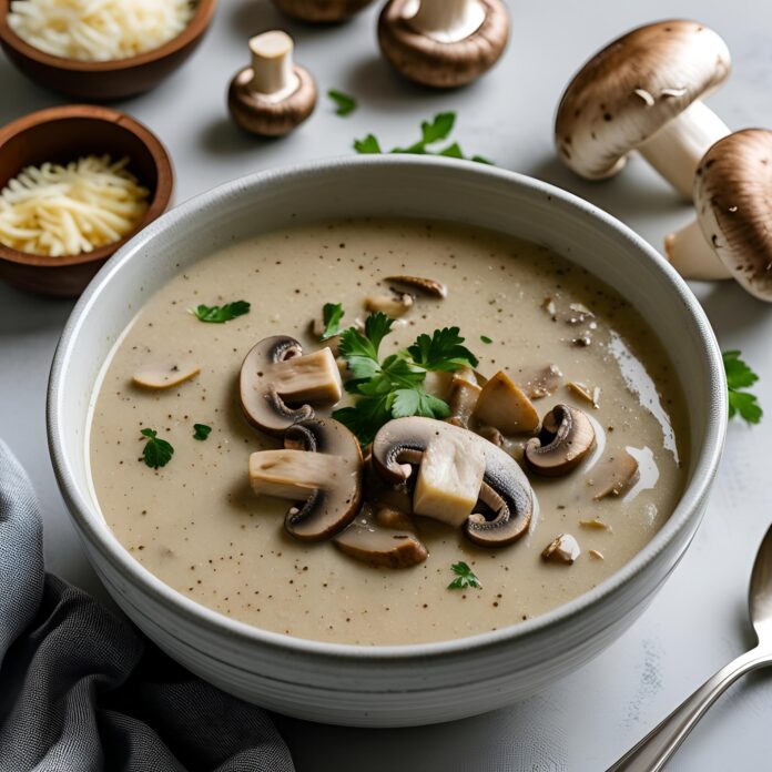 Creamy Mushroom Soup Recipe