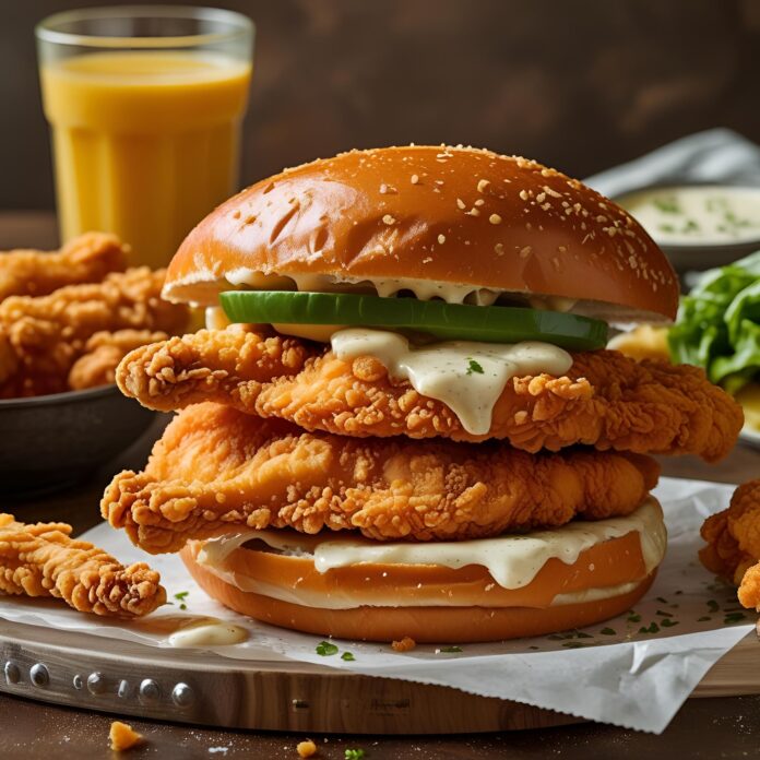 Crispy Buttermilk Fried Chicken Sandwich Recipe