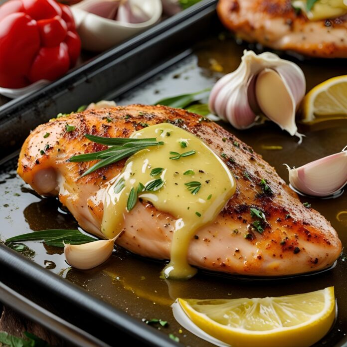 Garlic Butter Baked Chicken Breast Recipe