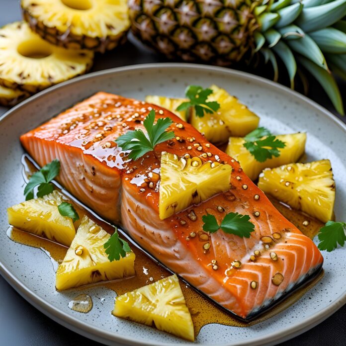 Honey Pineapple Salmon Recipe