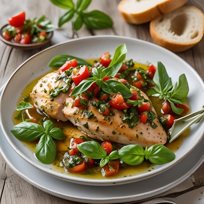 Italian Herb Bruschetta Chicken Recipe